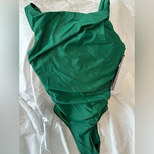 Green Miraclesuit One Piece Bathingsuit